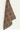 A patterned tie with floral designs spread over a brown background, draped elegantly with Bubble & Blend's Keukendoek Mocha Floral featuring superior absorptie and sneldrogende technologie, against a plain white backdrop.