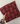 Quilted Woonkussen Florelle Burgundy – 45×45 cm