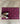 Burgundy Bloemen deurmat