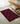 Badmat Florelle Burgundy