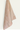 Een zachte, pastelkleurige Keukendoek Tidal Glow met bladpatroon hangt losjes tegen een witte achtergrond van Bubble & Blend.
